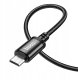 Kabel USB Hoco USB-A - USB-C 1 m Czarny 3