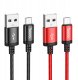Kabel USB Hoco USB-A - USB-C 1 m Czarny 4
