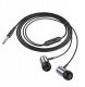 HOCO słuchawki przewodowe Jack 3,5 mm z mikrofonem M108 szare 1