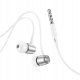 HOCO słuchawki przewodowe Jack 3,5 mm z mikrofonem M108 srebrne 8