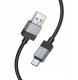 Kabel USB Hoco USB-A - USB-C 1 m Czarny 1