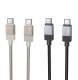 Kabel USB Hoco USB-C - USB-C 1 m Złoty 3