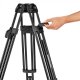 Statyw Manfrotto Statyw 645 Alu Fast Twin Leg - środ rozp 23