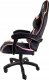 Fotel obrotowy gamingowy HERO ENZO PINK + WHITE ALCANTARA ICE 5