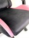 Fotel obrotowy gamingowy HERO ENZO PINK + WHITE ALCANTARA ICE 8