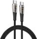 Kabel USB-C - USB-C Duzzona A6 65W 480Mb/s 1m - czarny 1