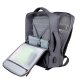 Chill Innovation Chill Voyage 17" PC Backpack, Grey, City, Unisex, 43.2 cm (17"), Notebook compartment, Polyester 2