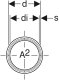 Rør PP Silent 40x250mm 1 muffe 3