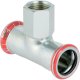 Tee fz 108-3/4''-108mm mf/mf t/varme 1