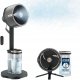 Shark FlexBreeze Pro Mist Wentylator bezprzewodowy z mgiełką wodną FA300EU 1