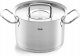 Fissler zestaw garnków ze stali nierdzewnej 5el. i metalowe pokrywki+gratis 2