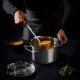 Fissler zestaw garnków ze stali nierdzewnej 5el. i metalowe pokrywki+gratis 3