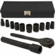 Zestaw narzędzi udarowych 12el. 1/2" (6-kątnych) (10-24mm) 1
