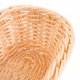 Koszyk owalny z polirattanu 230x100x60 mm, beżowy | TECHNICA, Gold Line 2