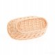 Koszyk owalny z polirattanu 230x100x60 mm, beżowy | TECHNICA, Gold Line 4
