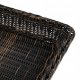 Koszyk prostokątny z polirattanu GN 1/1 530x325x65 mm, czarnobrązowy | TECHNICA, Gold Line 2