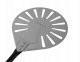 Perforowana łopata do pizzy ze stali nierdzewnej z aluminiowym uchwytem, okrągła, 228x1200 mm | TECHNICA, Pizza Line 2
