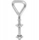 Gryf uchwyt kettlebell regulowany chromowany 30mm 1