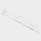 Gryf prosty gwintowany 170 cm 30 mm sztanga 1