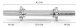 Gryf do hantli 42 cm 30 mm gwintowany 1