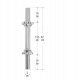 Gryf do hantli 42 cm 30 mm gwintowany 7
