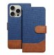 Kabura JEANS Book do SAMSUNG A51 niebieski 1