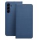 Kabura LUNA Book Carbon do SAMSUNG A56 5G niebieski 2
