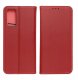 Kabura SMART PRO Book skórzana do SAMSUNG A56 5G bordowy 5