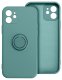 Futerał SILICONE RING do IPHONE 16e (SE 4 2025) zielony 3