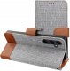 Kabura JEANS Book do XIAOMI Redmi Note 14 PRO 4G szary 2