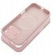Futerał SILICONE 2mm do IPHONE 16 Plus kompatybilny z MagSafe pudrowy róż 1