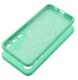 Futerał SILICONE 2mm do SAMSUNG S25 Plus kompatybilny z MagSafe miętowy 5