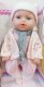Lalka bobas jak żywa interaktywna akcesoria duża mówi ubranko siusiająca 10