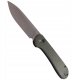 Nóż CIVIVI Button Lock Elementum Dark Green Micarta 4