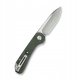 Nóż CIVIVI Elementum Slip Joint Green Micarta 1