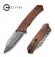 Nóż CIVIVI Tacticorix Damast Guibourtia C23055-DS1 1