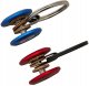 CIVIVI Key Coin Red & Blue Aluminium Set C23056-3 2