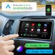 LEROAADZ Radio samochodowe Android GPS 9''DAB+ Carplay 1Din 8Core 2G+32G 1