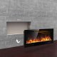 MCHAus Kominek elektryczny funkcja ogrzewania 102x43x13,5 cm 1800W 7