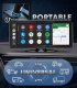 Radio samochodowe URVOLAX UR73C Apple Carplay Auto Wireless Android 10,26" 4