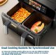 EUARY Frytkownica beztłuszczowa XXL 9L nowa Airfryer Dual Company 2