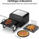 Iceagle Grill frytkownica beztłuszczowa 10 l Airfryer XXL 2000 W nowa 4