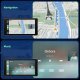 Volam Carplay przenośny radioodtwarzacz kamera do motocykli 2K GPS 5,5" 3