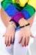 OPASKA TĘCZOWA TĘCZA LGBT BRANSOLETKA PL48 UNISEX 1