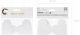 Business cards for table of hearts 15.7x22 cm white 10pcs 8