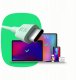 Cable Green Cell PowerFlex Fast Charging USB Type-C Male - USB Type-C Male 100W Mint Green 0.3m 5904326376229 2