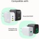 Cable Green Cell PowerFlex Fast Charging USB Type-C Male - USB Type-C Male 100W Mint Green 0.3m 5904326376229 9