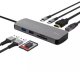 HUB USB Trust Dalyx 1x RJ-45 1x SD 1x microSD 2x USB-C 1x HDMI  + 2x USB-A 2.0 3.0 3.2 Gen1 3.1 Gen1 (25672) 4