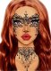 Masquerade ansigtssten, sort 1