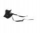 Sort paillet halvmaske 1